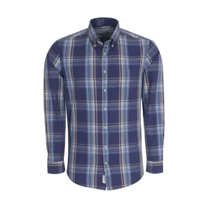 پیراهن مردانه آلفونسی مدل M2102003SH-NAVY