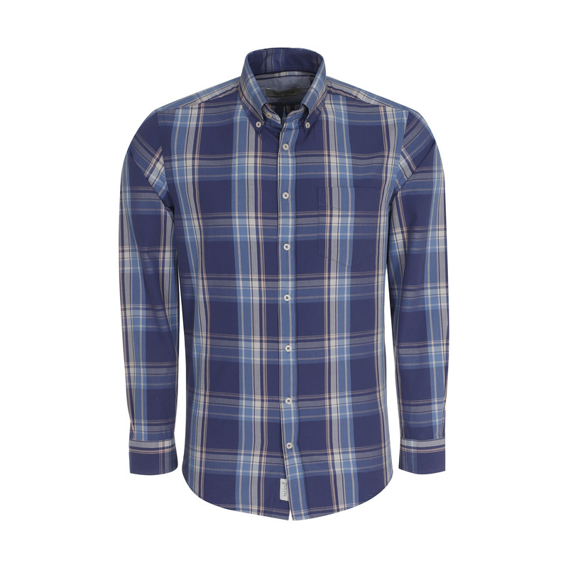 پیراهن مردانه آلفونسی مدل M2102003SH-NAVY