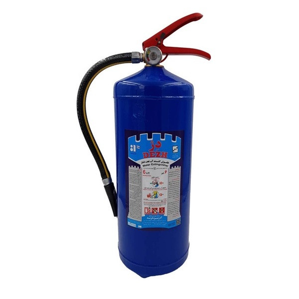 کپسول آتش نشانی دژ مدل آب و گاز وزن 6 کیلوگرم کپسول آتش نشانی دژ مدل آب و گاز وزن 6 کیلوگرم