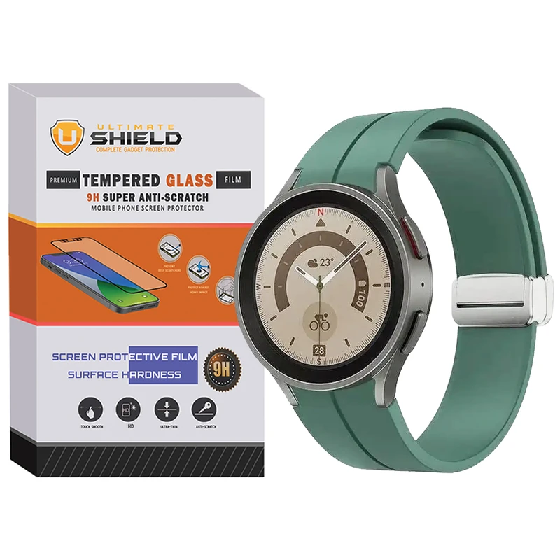 بند آلتیمیت شیلد مدل Magnetic-ORG-UL مناسب برای ساعت هوشمند سامسونگ Galaxy Watch 6 40mm / 6 44mm / Classic 43mm / Classic 47mm