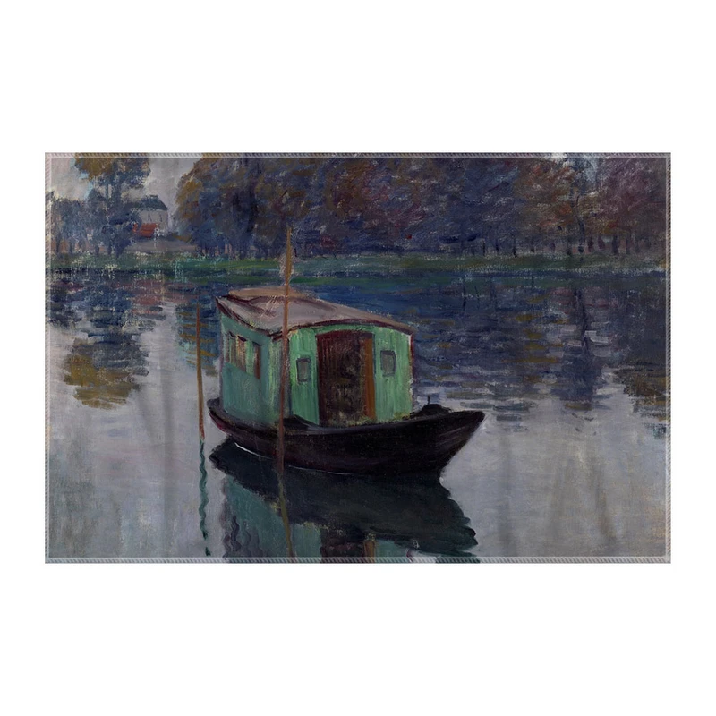 کاغذ کادو ترمه طراحان ایده مدل قایق استودیویی مونه از مونه کد art0232 سایز 57x37 سانتی متر