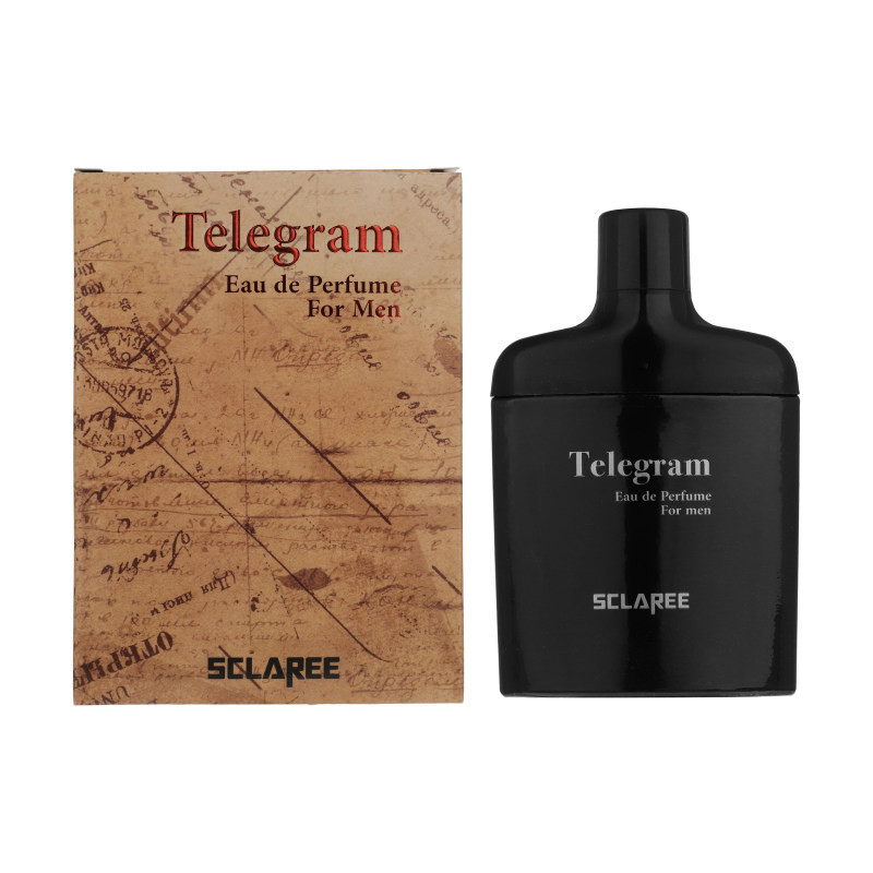ادوپرفیوم مردانه اسکلاره مدل Telegram حجم 85 میلی لیتر به همراه بادی اسپلش مردانه اسکلاره مدل Telegram حجم 230 میلی لیتر به همراه رول ضد تعریق مردانه مدل Telegram