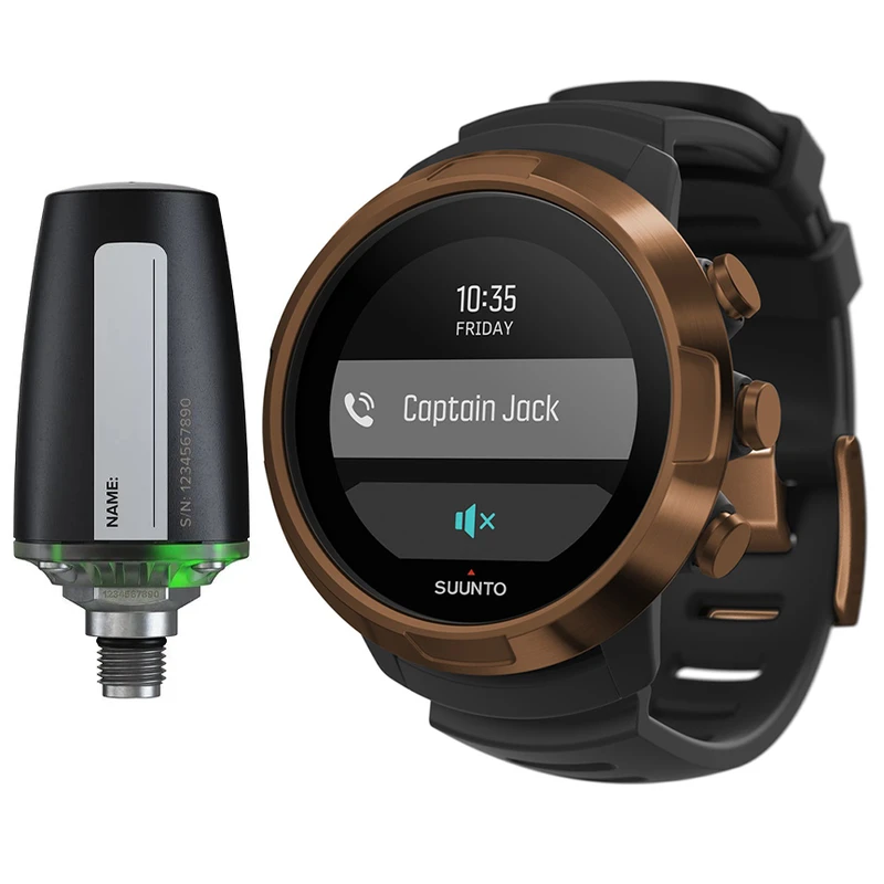 ساعت هوشمند 53 میلی متری سونتو مدل D5 کد SS050569000  با بند سیلیکونی به همراه دستگاه Tank POD