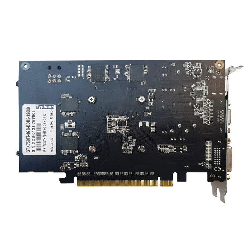 کارت گرافیک توربو چیپ مدل Typhoon GTX750Ti-4GD5 1