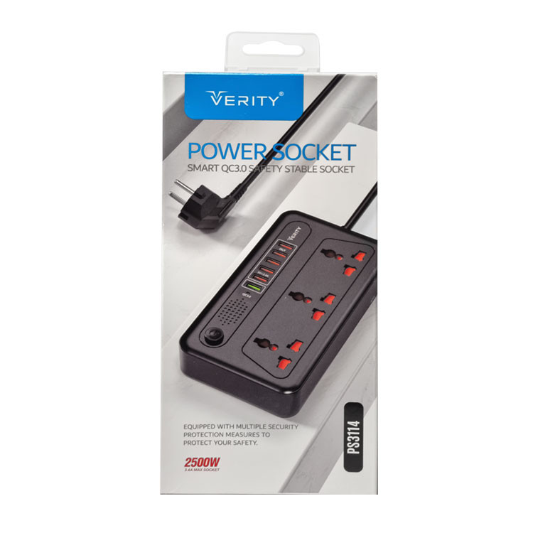 چندراهی برق وریتی مدل PS3114 چندراهی برق وریتی مدل PS3114