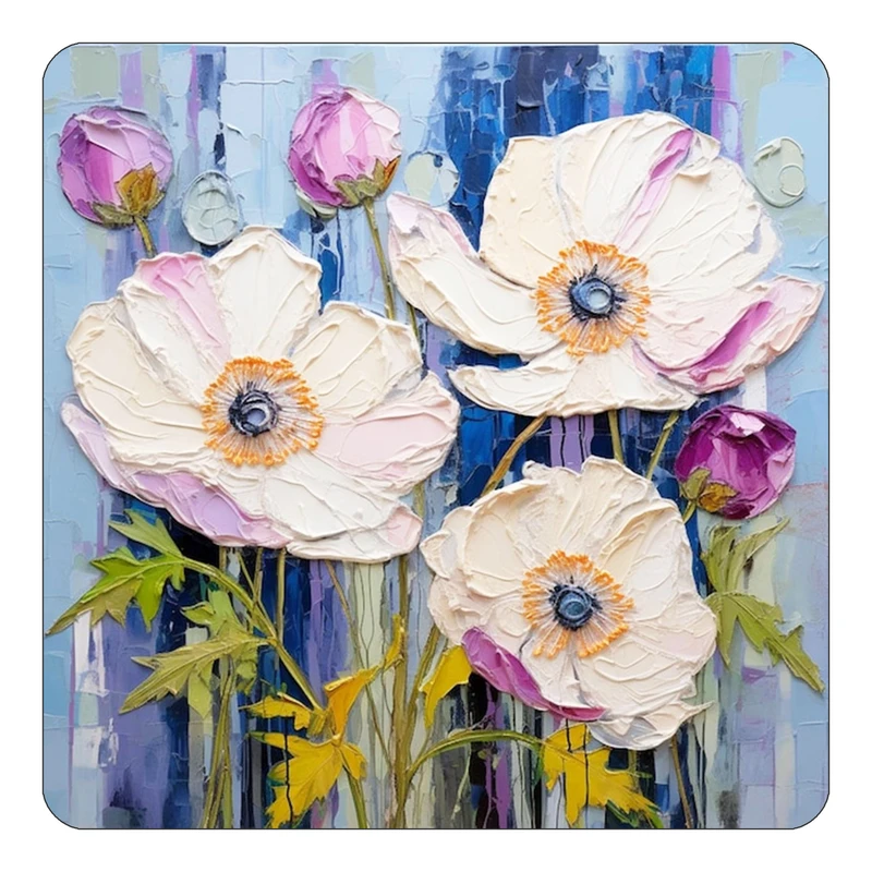 مگنت کاکتی طرح نقاشی رنگ روغن مدل mp72498