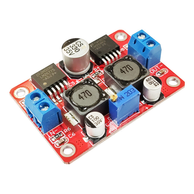 ماژول DC به DC افزاینده و کاهنده ولتاژ 90 وات مدل LM2596-LM2577