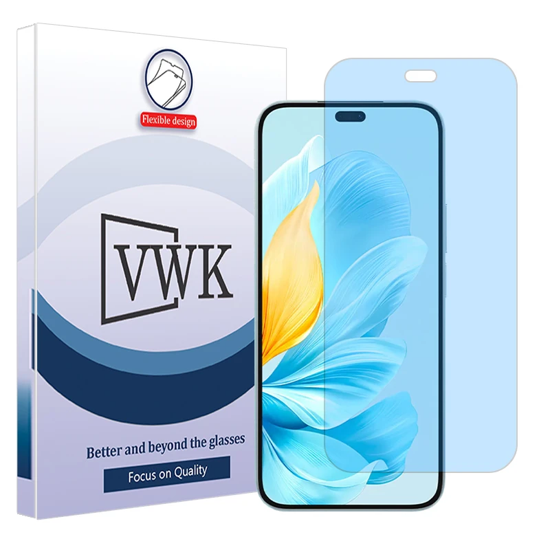 محافظ صفحه نمایش مات ضداشعه آبی وی دبلیو کی مدل Tough مناسب برای گوشی موبایل آنر 200 Lite 