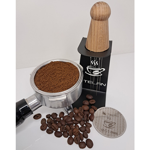 نیدل قهوه مدل تلن دسته چوبی طرح استند دار