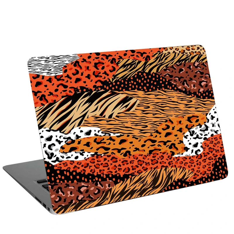 استیکر لپ تاپ طرح Print African Animal Prints کد G-224 مناسب برای لپ تاپ 15.6 اینچ