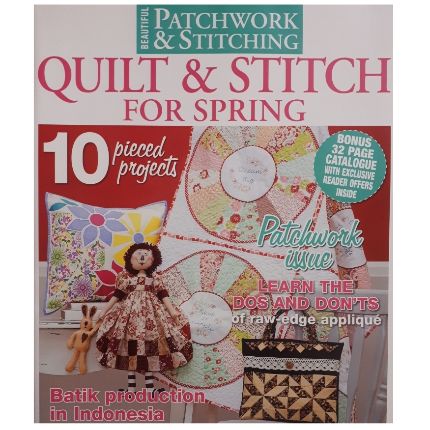 مجله Quilt and Stitch for Spring نوامبر 2020