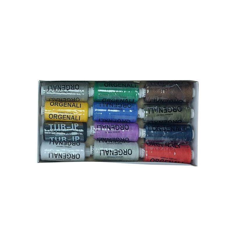 نخ خیاطی مدل N4 بسته 12 عددی