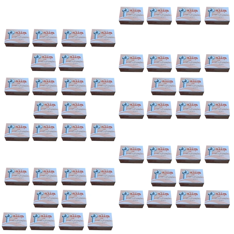 پودر لوله بازکن جنته مدل نوین وزن 80 گرم بسته 50 عددی