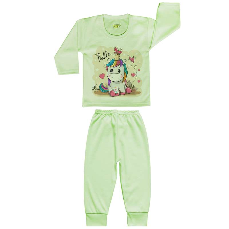 ست تی شرت و شلوار نوزادی کارانس مدل SBSG-3121