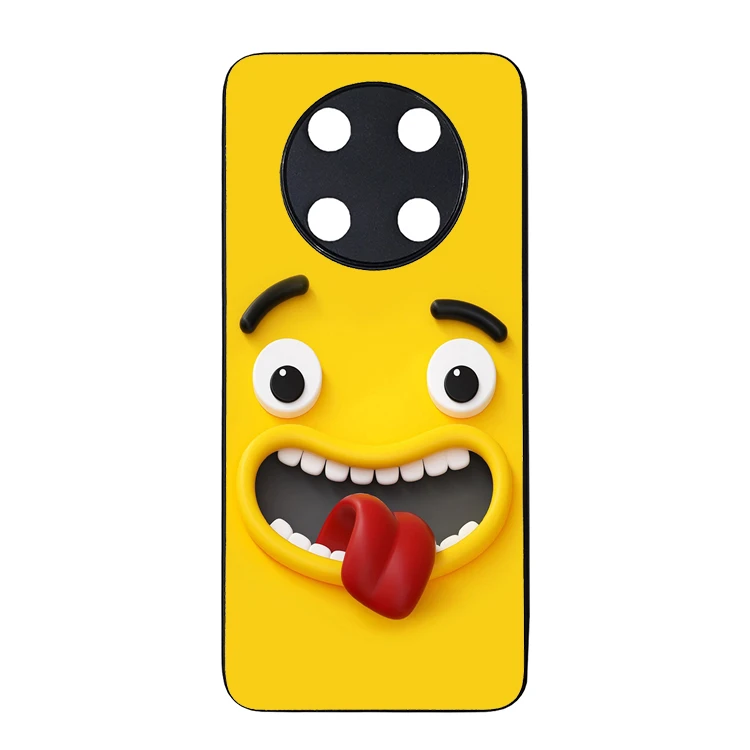 کاور گالری وبفر طرح شکلک مناسب برای گوشی موبایل آنر x9c