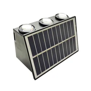چراغ خورشیدی مدل سنسور دار دو طرفه طرح 3 حالته