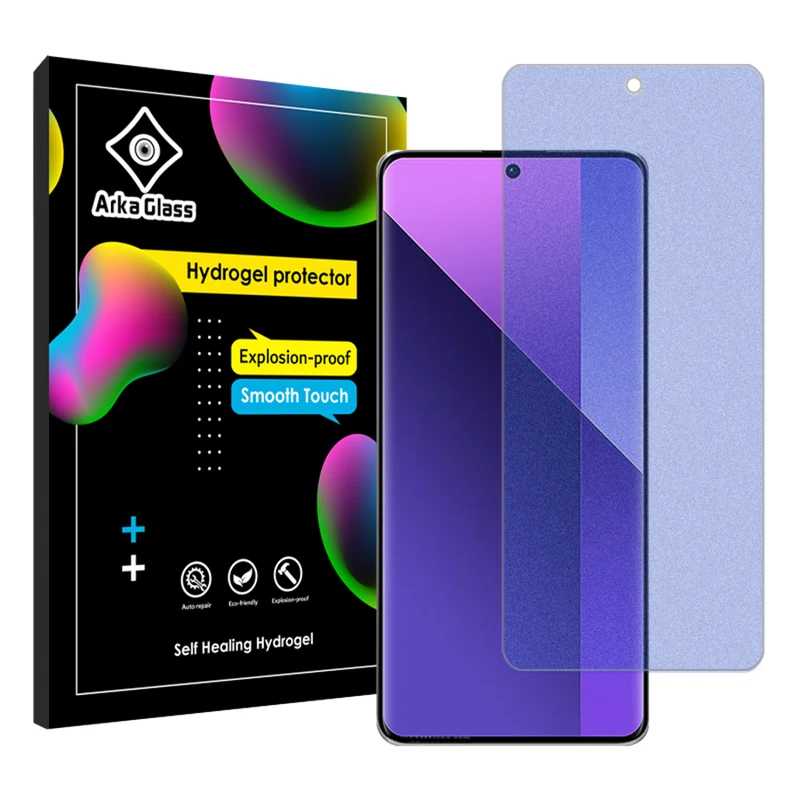 محافظ صفحه نمایش مات آنتی بلو آرکا گلس مدل Tough مناسب برای گوشی موبایل شیائومی Redmi Note 13 Pro Plus
