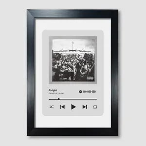 تابلو مدل موزیکال طرح Alright by Kendrick Lamar
