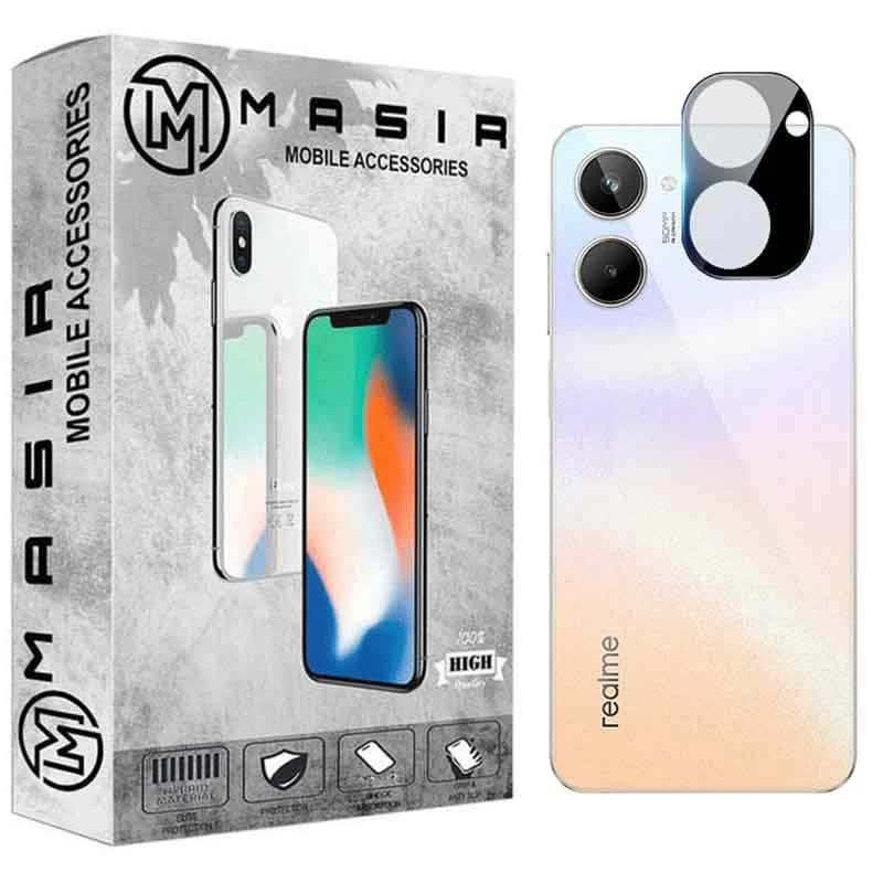 محافظ لنز دوربین مسیر مدل LNZ3D-M مناسب برای گوشی موبایل ریلمی 10