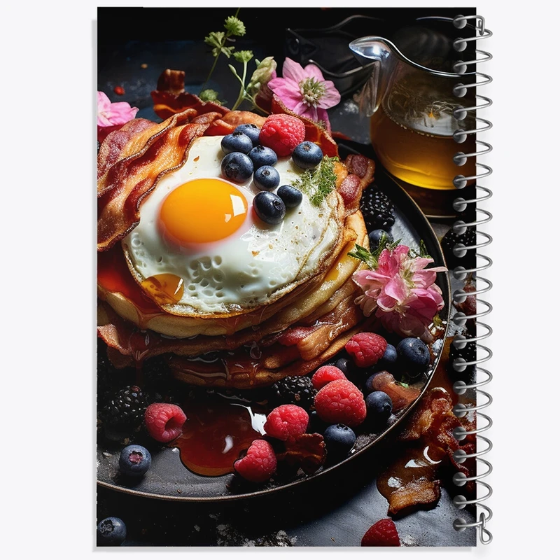 دفتر نقاشی 50 برگ خندالو طرح پنکیک کد F446