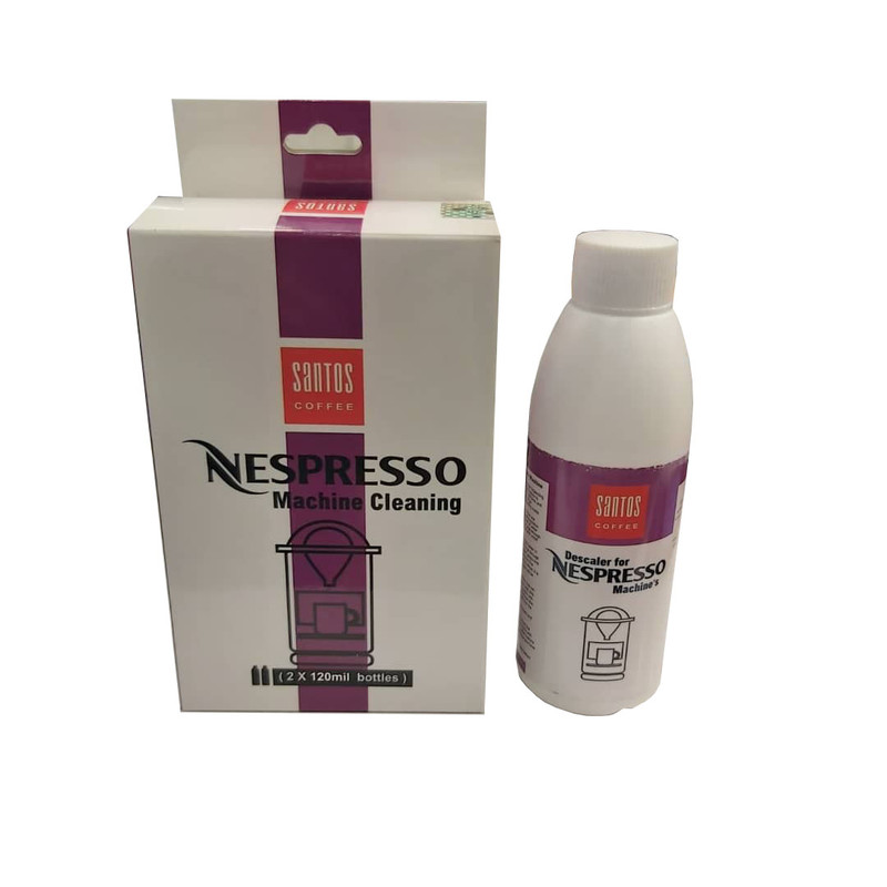 محلول تمیز کننده نسپرسو مدل سانتوز حجم120میلی لیتر بسته ۲ عددی