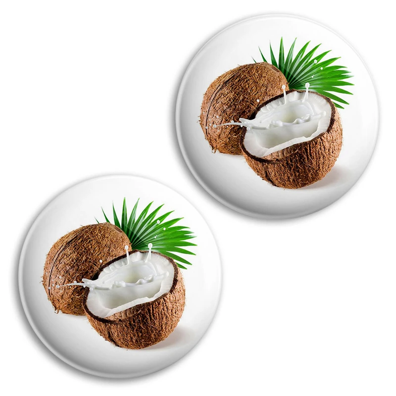 مگنت پرمانه طرح میوه و سبزیجات کد pmag2.33901 مجموعه 2 عددی