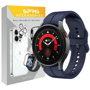 sprig Silic ORG strap suitable For Samsung Galaxy Watch 5 40mm / Watch 5 44mm / Watch 5 Pro 45mm