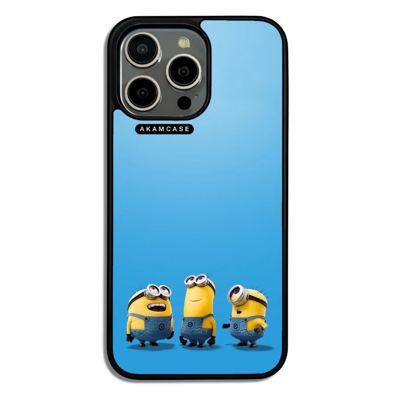 کاور آکام مدل AMC-WA15PROMAX-MINIONS10 مناسب برای گوشی موبایل اپل iPhone 15 Pro Max