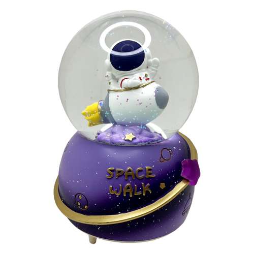 گوی موزیکال مدل پمپی آدم فضایی طرح SPACE WALK کد PB399