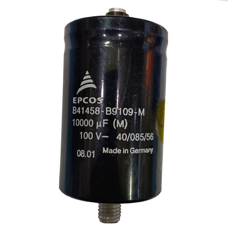 خازن 10000 میکروفراد 100 ولت مدل EPCOS خازن 10000 میکروفراد 100 ولت مدل EPCOS