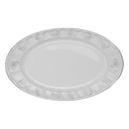 دیس چینی زرین ایران مدل هوراند پلاتینی قالب نئوکلاسیک درجه یک