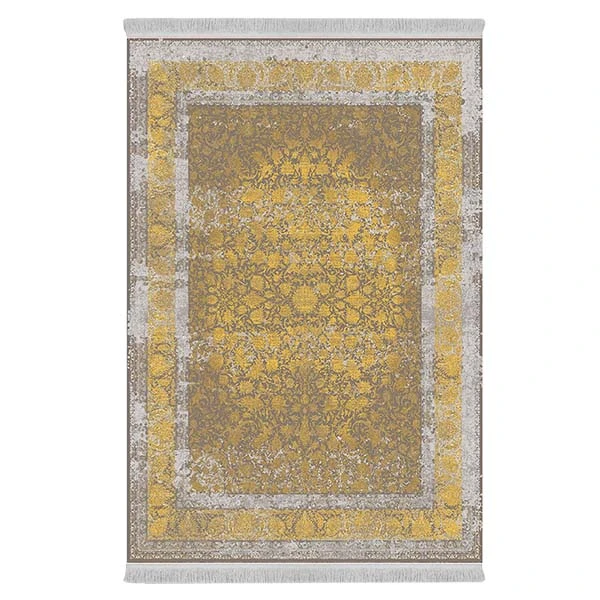 فرش پارچه‌ای دفه مدل فرشینه طرح مدرن کد 385