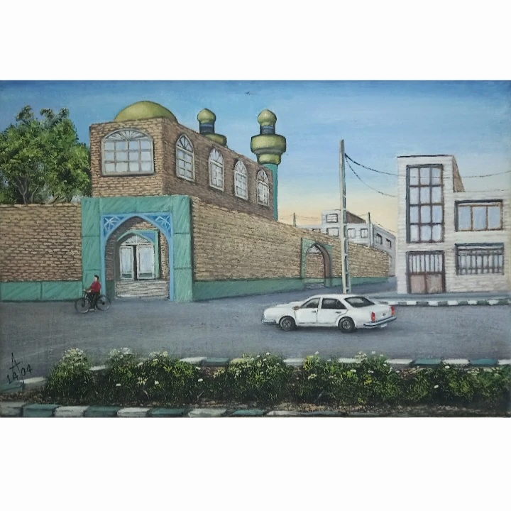 تابلو نقاشی رنگ روغن به سبک رئالیسم کد s6