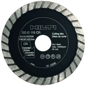 صفحه برش الماسه هیلتی مدل DC-D 125 CR مجموعه 3 عددی
