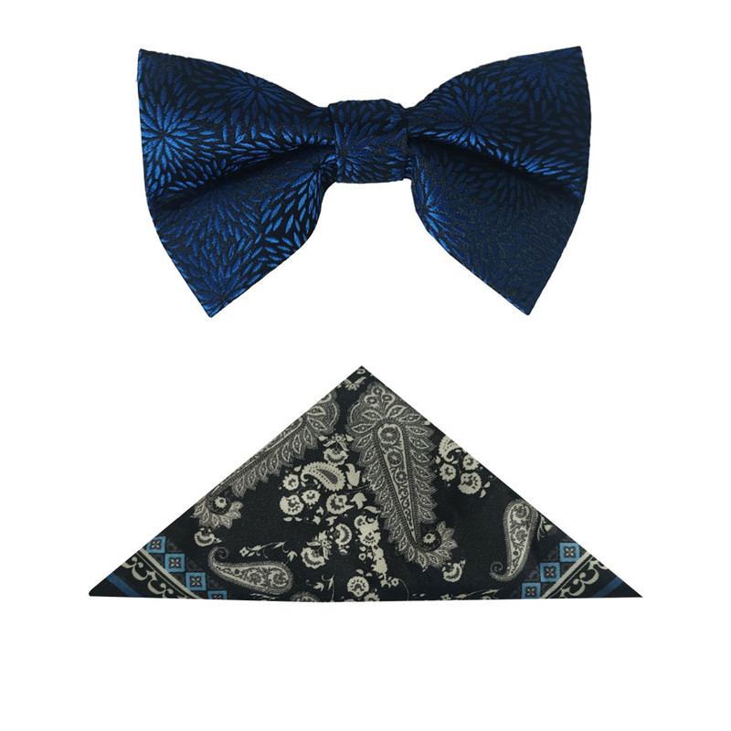 ست پاپیون و دستمال جیب نکست مدل SMP132