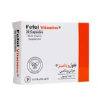 کپسول ففول ویتامینز اینترافارم بسته 30 عددی