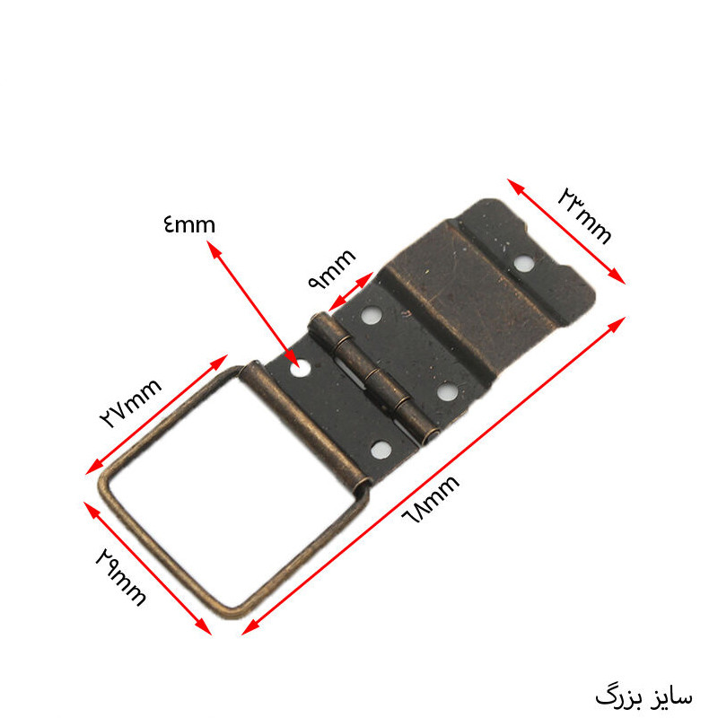 لولا مدل آنتیک حلقه دار بسته 2 عددی