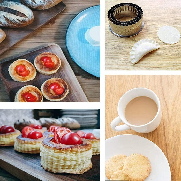 قالب شیرینی به گز مدل گرد بسته 5 عددی