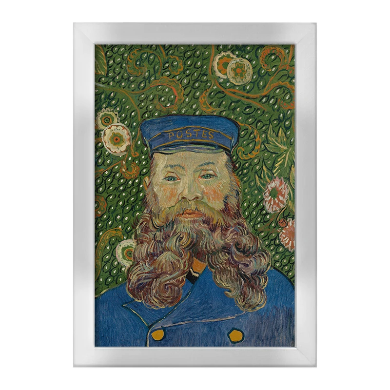تابلو خندالو طرح پرتره جوزف رولین ونسان ونگوگ (Van Gogh) کد 36812