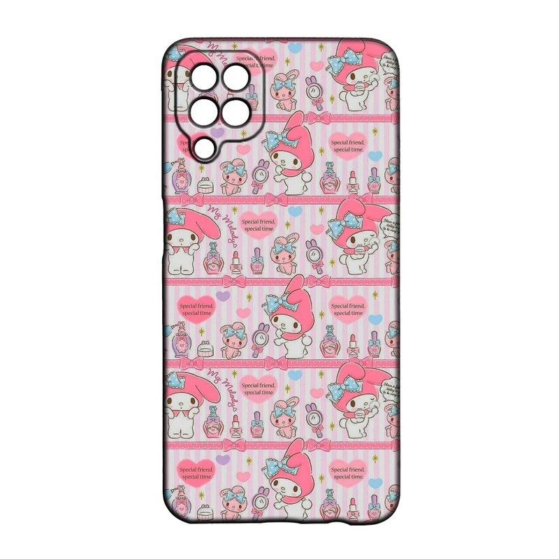 کاور طرح گربه مای ملودی کد 480 مناسب برای گوشی موبایل سامسونگ Galaxy A22 4g