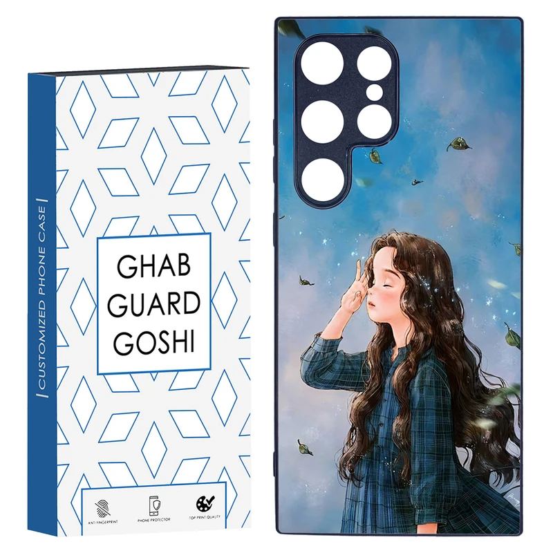 کاور قاب گارد گوشی طرح دخترانه کد TPU-037 مناسب برای گوشی موبایل سامسونگ Galaxy S24 ULTRA