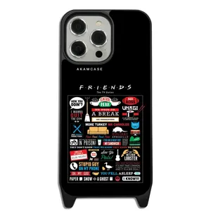 AKAM AMCWLA15PROMAX-FRIENDS12 Cover For Apple iPhone 15 Pro Max