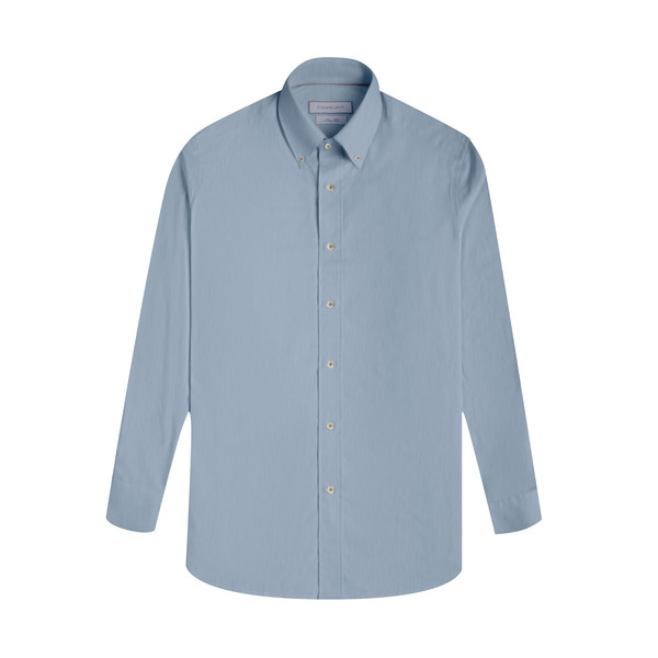 پیراهن آستین بلند یقه دکمه دار مردانه کروم مدل 2510112