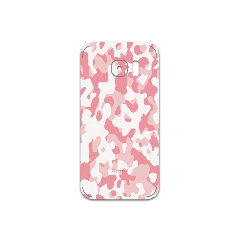برچسب پوششی ماهوت مدل Army-Pink مناسب برای گوشی موبایل سامسونگ Galaxy S7
