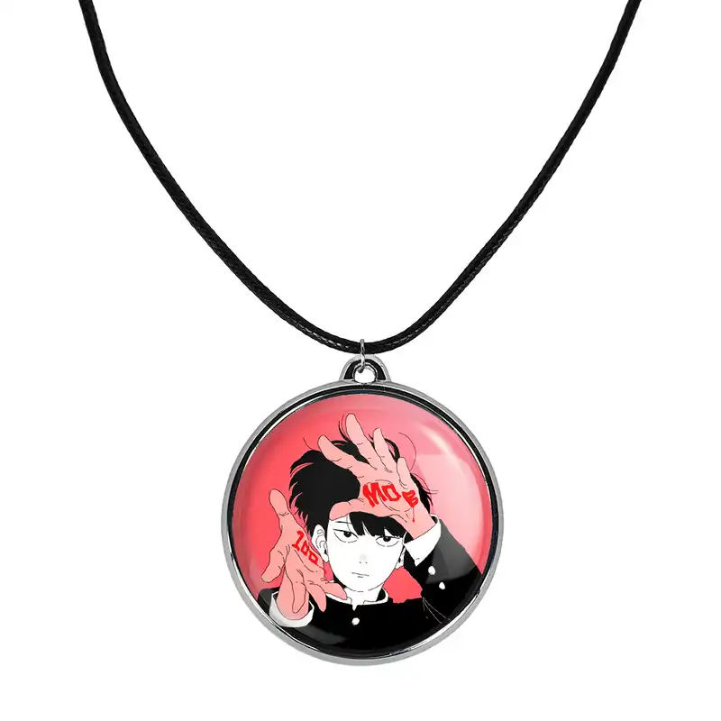 گردنبند خندالو مدل انیمه موب سایکو Mob Psycho 100 کد 2442724434