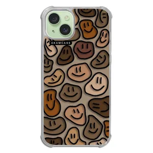 AKAM AMCWTA15PLUS-HAPPY FACE10 Cover For Apple iPhone 15 Plus