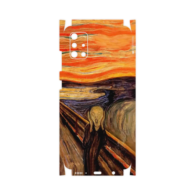 برچسب پوششی ماهوت مدل The Scream of Munch-FullSkin مناسب برای گوشی موبایل سامسونگ Galaxy A51
