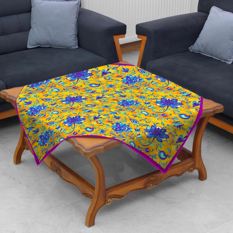 رومیزی طرح گل کد 925