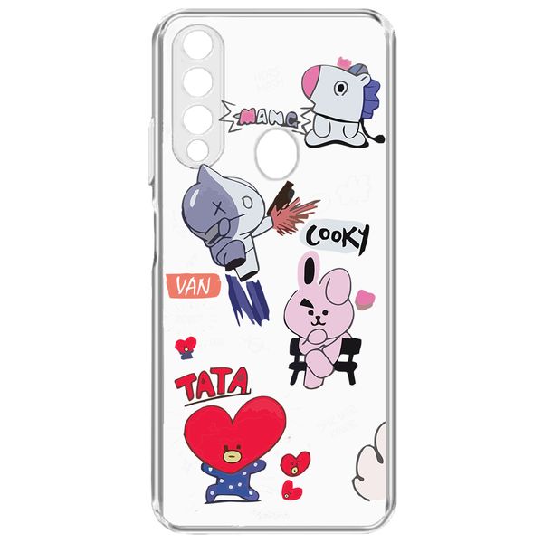 
 کاور طرح BT21-2 مناسب برای گوشی موبایل سامسونگ Galaxy A20S 
 
