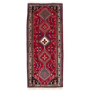 فرش دستبافت کناره طول یک و نیم متر سی پرشیا یلمه کد 152498